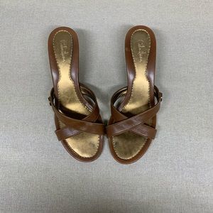 Cole Haan Wedge Slide Sandals - Size 8M